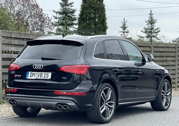 Audi SQ5 cena 109900 przebieg: 93500, rok produkcji 2013 z Bystrzyca Kłodzka małe 407